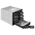 Корзина для HDD ExeGate HS435-02 универсальная, на 4*3,5"/2.5" SATA HDD, занимает 3*5,25" отсека, RTL EX291657RUS