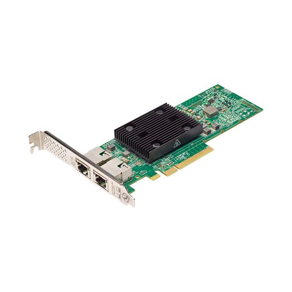 Сетевой адаптер/ Broadcom 57416 Dual Port 10GbE BASE-T Adapter, Low Profile (540-BBVJ)