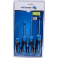 Набор отверток HOEGERT TECHNIK 4 шт, сталь S2 HT1S094