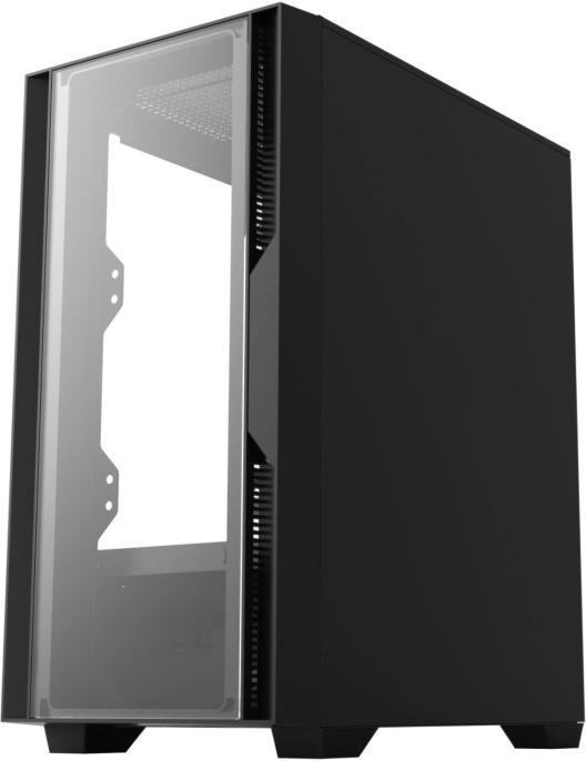 Корпус mATX BLOODY CC-123, Mini-Tower, без БП, черный [cc-123-bk]