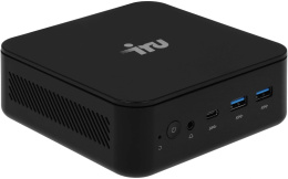 Неттоп IRU Planio 325 Ryzen 5 3500U 2.1 8Gb SSD256Gb Vega 8 без ОС GbitEth WiFi BT 65W черный RUS 2180213