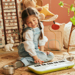 Синтезатор Casio SA-50 32клав. зеленый/белый SA-50H2