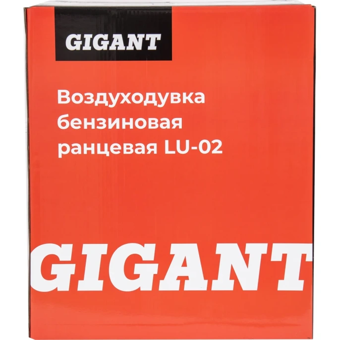 Бензиновая ранцевая воздуходувка Gigant 2,7 кВт, функция обдув LU-02