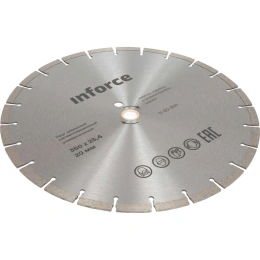 Диск алмазный сегментированный универсальный 350x25.4/20 мм Inforce 11-20-350