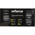 Набор напильников Inforce 200мм, 5 штук 06-15-06