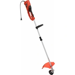 Электрический триммер Gigant с верхним положением двигателя 1,5 кВт, леска-нож GTOP-01