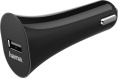 Автомобильное зарядное устройство HAMA H-173756,  2xUSB-A,  5Вт, 1A, черный [00173756]
