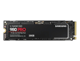 Твердотельный накопитель SSD M.2 PCI-E NVMe 250Gb Samsung 980 PRO R6400/W2700MB/s MZ-V8P250BW analog MZ-V7P250BW 1year