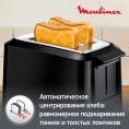 Тостер Moulinex Uno LT140811, черный [8010000210]