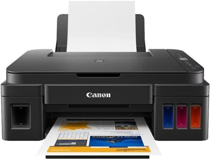 МФУ струйное Canon Pixma G2410 цветная печать, A4, с СНПЧ, черный [2313c009]
