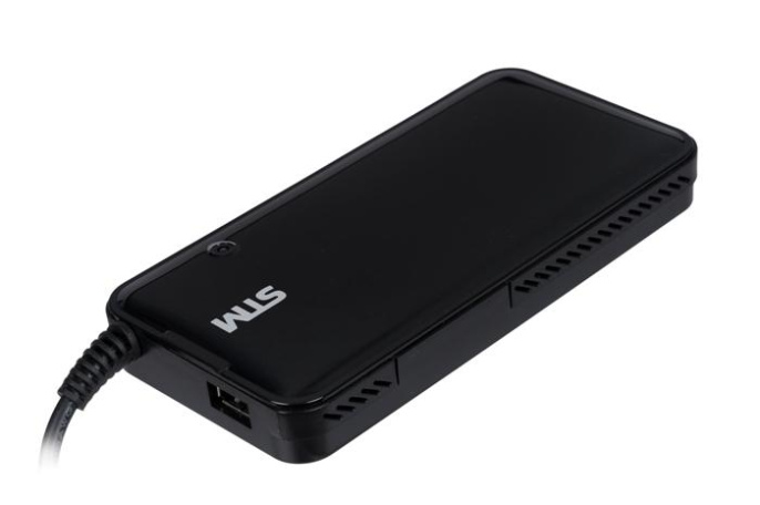 Универсальный адаптер для ноутбуков на 90Ватт/ NB Adapter STM Dual DLU90, 90W, EU AC power cord& Car Cigaratte Plug, USB 2.1A