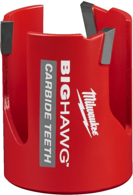 Коронка Milwaukee Big Hawg 54мм (4932464926) (рабочий диаметр: 54 мм, обрабатываемый материал: гипс, дерево, кирпич, пластик, рабочая длина: 60 мм, количество режущих кромок: 3)