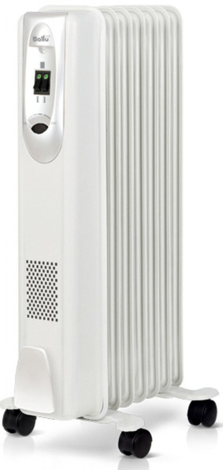 Радиатор масляный Ballu Comfort BOH/CM-07WDN 1500Вт белый/черный