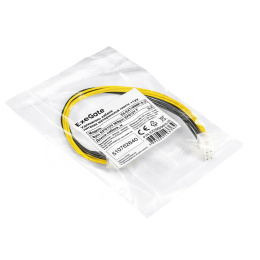 Удлинитель кабеля питания материнской платы +12V ExeGate EX-EXT-8M8F-0.2 8pin EPS12V M/8pin EPS12V F, 0,2м EX296936RUS