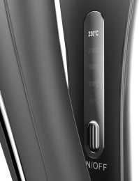 Выпрямитель Haier HHS-618 53Вт черный макс.темп.:220С покрытие:титаново-керам. FZ000TD00RU
