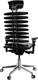 Кресло руководителя эргономичное Метта Equalizer L2-47D черный сиденье черный экокожа с подголов. крестов.5-луч. металл хром (Z55.F.28.13A)