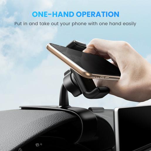 Подставка-держатель UGREEN LP189 (60796)  Phone Holder for Car Dashboard на приборную панель . Цвет: черный