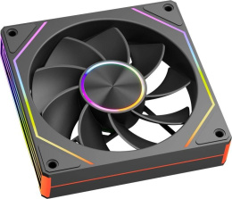 Вентилятор PCCOOLER FG120R Reverse, 120мм, 4-pin, 1800об/мин, 15 - 28.4 дБ, ARGB, черный, Ret [fg120r argb bk]