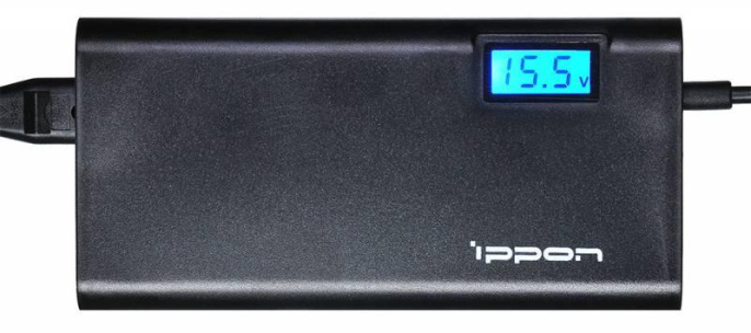 Адаптер питания Ippon SD90U,  15 - 19.5 В,  4.5A, 90Вт,  черный [sd90u black]
