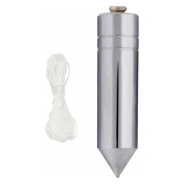 Цилиндрический отвес 400 г, шнур 5 м MATRIX 84889