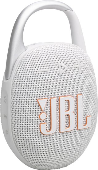 Колонка портативная JBL Clip 5, 7Вт, белый