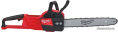 Электропила цепная Milwaukee M18 FCHS-0 (4933464723) (аккумуляторная, 18 В, бесщеточный двигатель, длина шины: 40 см, скорость цепи: 12.4 м/с, шаг цепи: 3/8", поставляется без акб, з/у, без кейса)