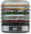 Сушка для фруктов и овощей Gorenje FDK500DE 5под. 380Вт серый