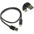 ORIENT Кабель USB 3.0 Type-C, Am UC-305 - Cm 24pin , 0.5 м, черный