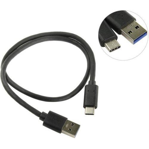 ORIENT Кабель USB 3.0 Type-C, Am UC-305 - Cm 24pin , 0.5 м, черный