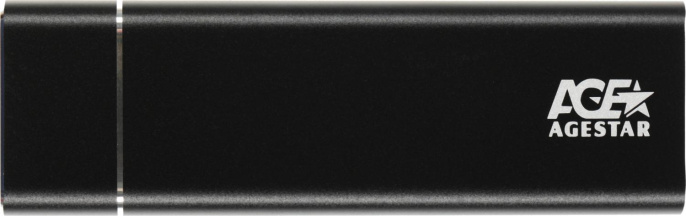 Внешний корпус для  SSD AgeStar 3UBNF5C, черный