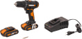 Шуруповерт WORX WX108, 2Ач,  с двумя аккумуляторами