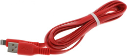 Кабель PREMIER 6-703RL45 2.0R, Lightning m - USB m , 2м, красный