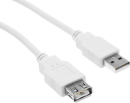 Кабель-удлинитель USB2.0 NingBo USB A m - USB A f , ферритовый фильтр , 1.8м [usb2.0-am/af-1.8m-mg]