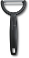 Овощечистка Victorinox Ypsoс лезвием двухсторон. черный упак.:европодвес (6.0963.3)