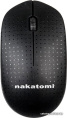 Мышь MRON-02U BLACK Nakatomi Navigator RF 2.4G Optical - 6 кнопок ролик прокрутки, USB, черная