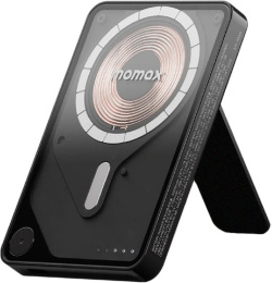 Внешний аккумулятор Momax IP131 1-Power X Pro 5000mAh Черный IP131HKD совместимость с MagSafe, 20 Вт PD и быстрая зарядка Qualcomm Quick Charge 3.0, возможность зарядки