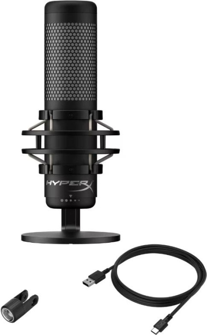Микрофон HYPERX QuadCast 2, черный [872v1aa]