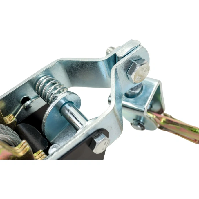 Ручная лебедка с двойным храповым механизмом Gigant 1т, Диаметр троса 11мм, длина троса 2,2м, GEW-20