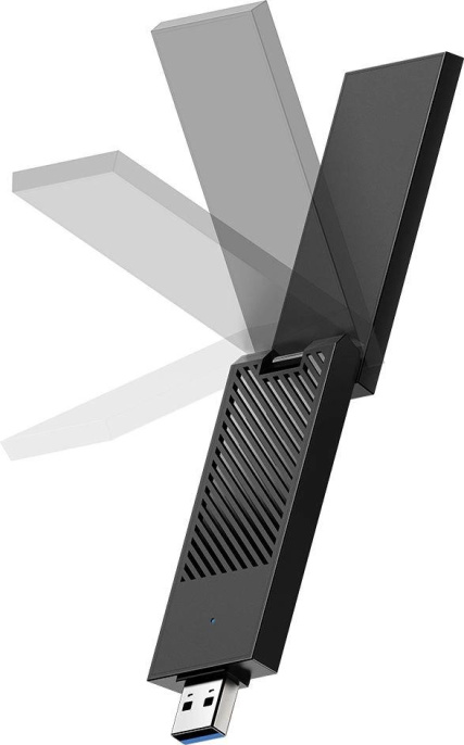 Сетевой адаптер Wi-Fi Cudy WU5400 AXE5400 USB 3.0 ант.внеш.несъем. 2ант.