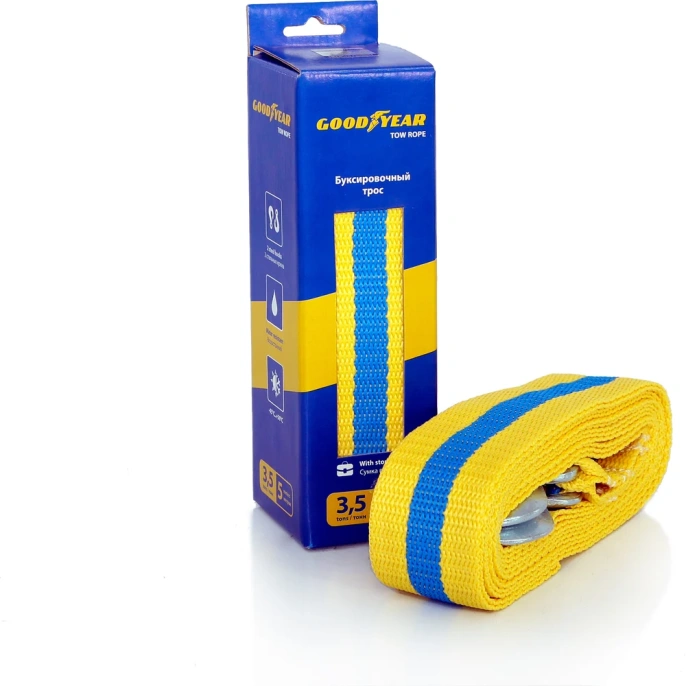 Буксировочный трос 3,5 тонны Goodyear GY004000