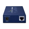 Инжектор/ PLANET POE-176-95 Single-Port 10Gbps 802.3bt PoE++ Injector 95 Watts, 802.3bt Type-4, PoH, force mode support, PoE Usage LED, 10/100/1G/2.5G/5G/10Gbps Data rate -w/external 54V 130W AC power adapter included