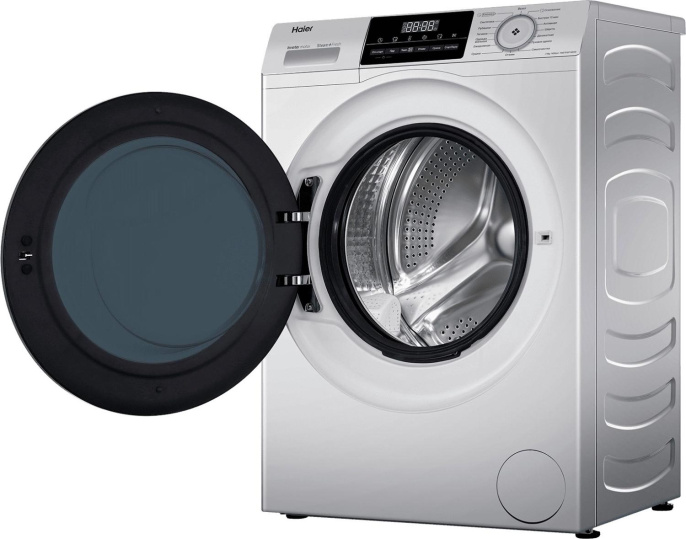 Стиральная машина HAIER HWD70-BP14929S, с фронтальной загрузкой, 7кг, 1400об/мин, с паром, с сушкой, инверторная