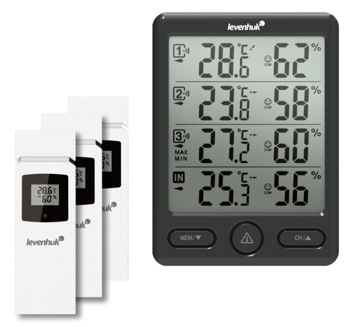 Метеостанция Levenhuk Wezzer PLUS LP20 78892