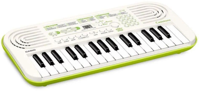Синтезатор Casio SA-50 32клав. зеленый/белый SA-50H2