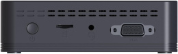 Неттоп Digma Mini Office, Intel Celeron N4020, DDR4 4ГБ, 128ГБ SSD , Intel UHD Graphics 600, CR, Windows 11 Pro, черный [dpcn-4bxw01]
