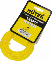 Леска для садовых триммеров Huter TS2015 d 2мм L 15м для Huter GET-1200SL 71/1/11