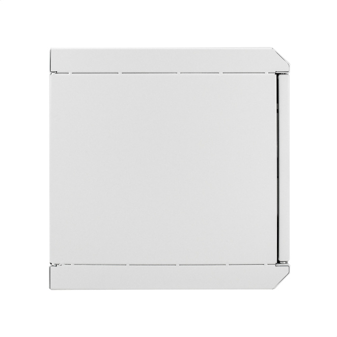 Шкаф телекоммуникационный 10" настенный 6U ExeGate EC-WM-6U.280.G.GREY (10”, 6U, 350x280x287mm (ШхГхВ), передняя дверь закаленное стекло, пыле- и влагозащита IP23, светло-серый RAL 7035) EX298623RUS