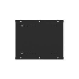 Шкаф коммутационный NTSS Lime NTSS-WL6U5535GS-BL настенный, стеклянная передняя дверь, 6U, 550x370x350 мм