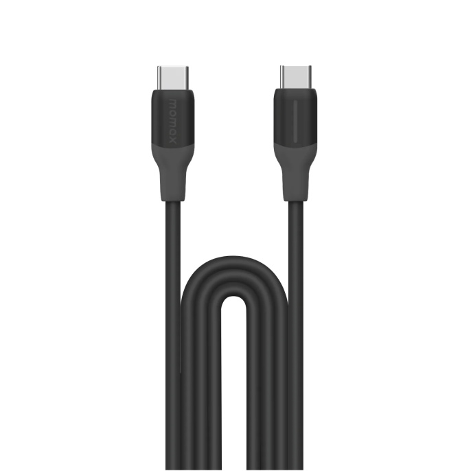 Кабель Momax 1-Link DC23D USB-C-USB-C 60W 1.2м Черный