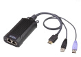 KVM модуль-адаптер ATEN KG8900T-AX, HDMI+K/M USB 2.0, 100 метр., 1xUTP Cat5e, для подкл.комп.к перекл. KG0016/KG0032, макс.раз.1900х1200, 2xRJ45+HDMI+2хUSB A-тип, Female+3xMale